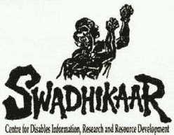 swadhikaar centre for disables information logo